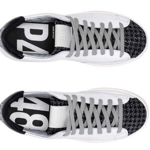 Ladies P448 Houndstooth shoes in size 42